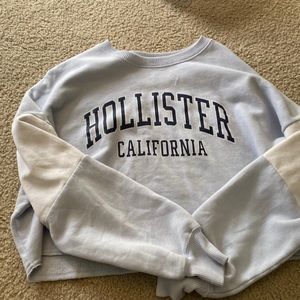 Cropped Hollister Crewneck